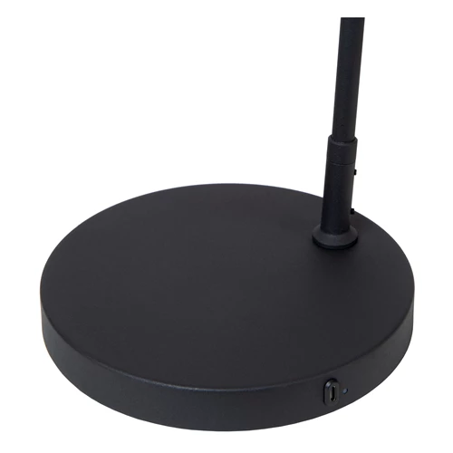 Lucide STIRLING - Rechargeable Floor lamp - Battery pack- LED 3 StepDim - 1x3W 2700K - Black - detail 2